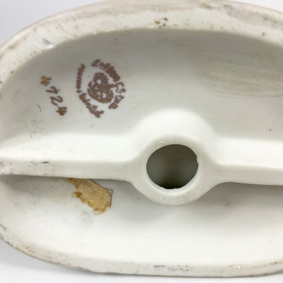 Lefton Gossiping Old Ladies Figurine 4724 Hand-Painted Ceramic Vintage Collectib - Picture 8 of 8